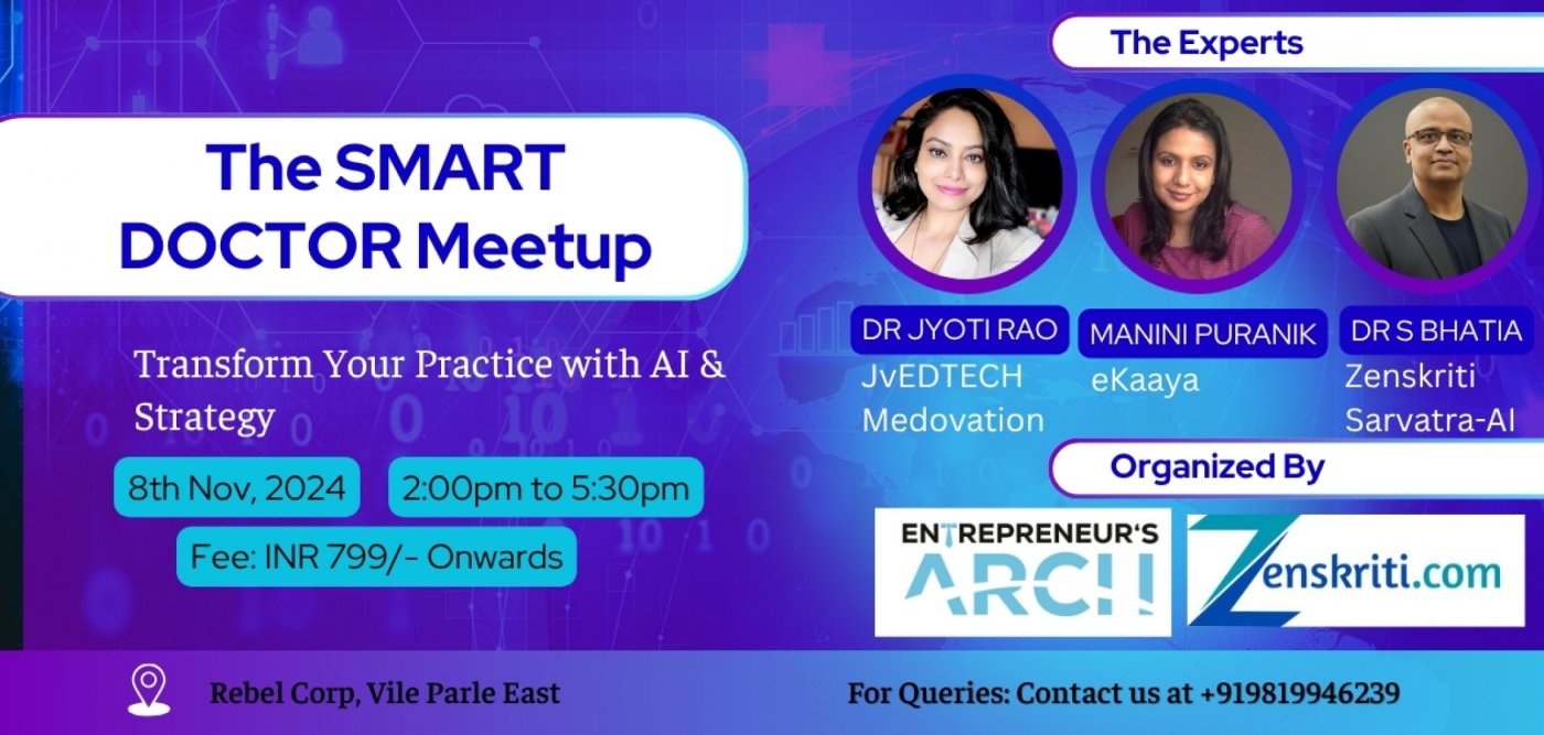 The SMART DOCTOR Meetup \u2014 Transform Your Practice with AI & Strategy
