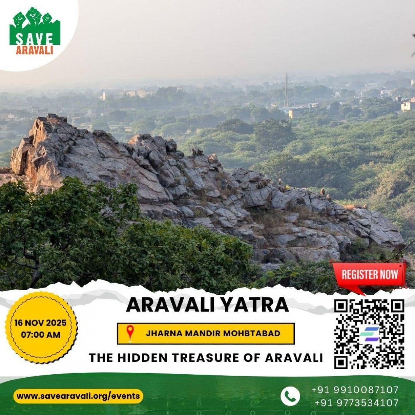 Aravali Yatra - Mohbtabad - November 2025