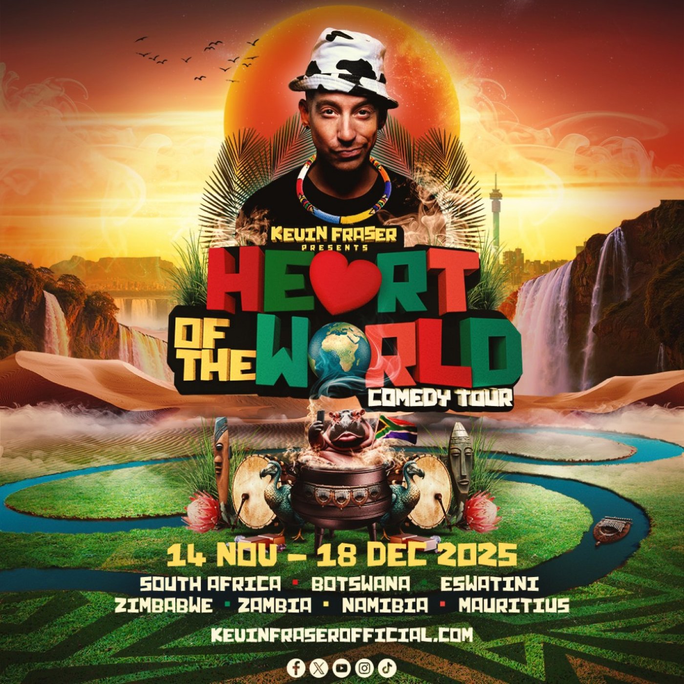 Follow Kevin Fraser to \u201cHeart of the World\u201d this holiday season!