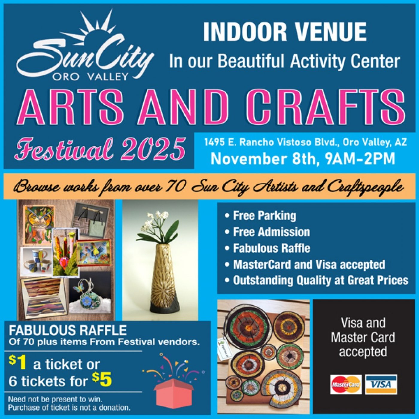 Sun City Oro Valley Arts and Crafts Festival 2025