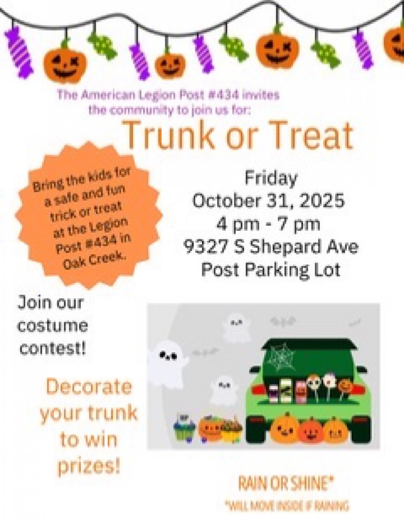 Trunk or Treat