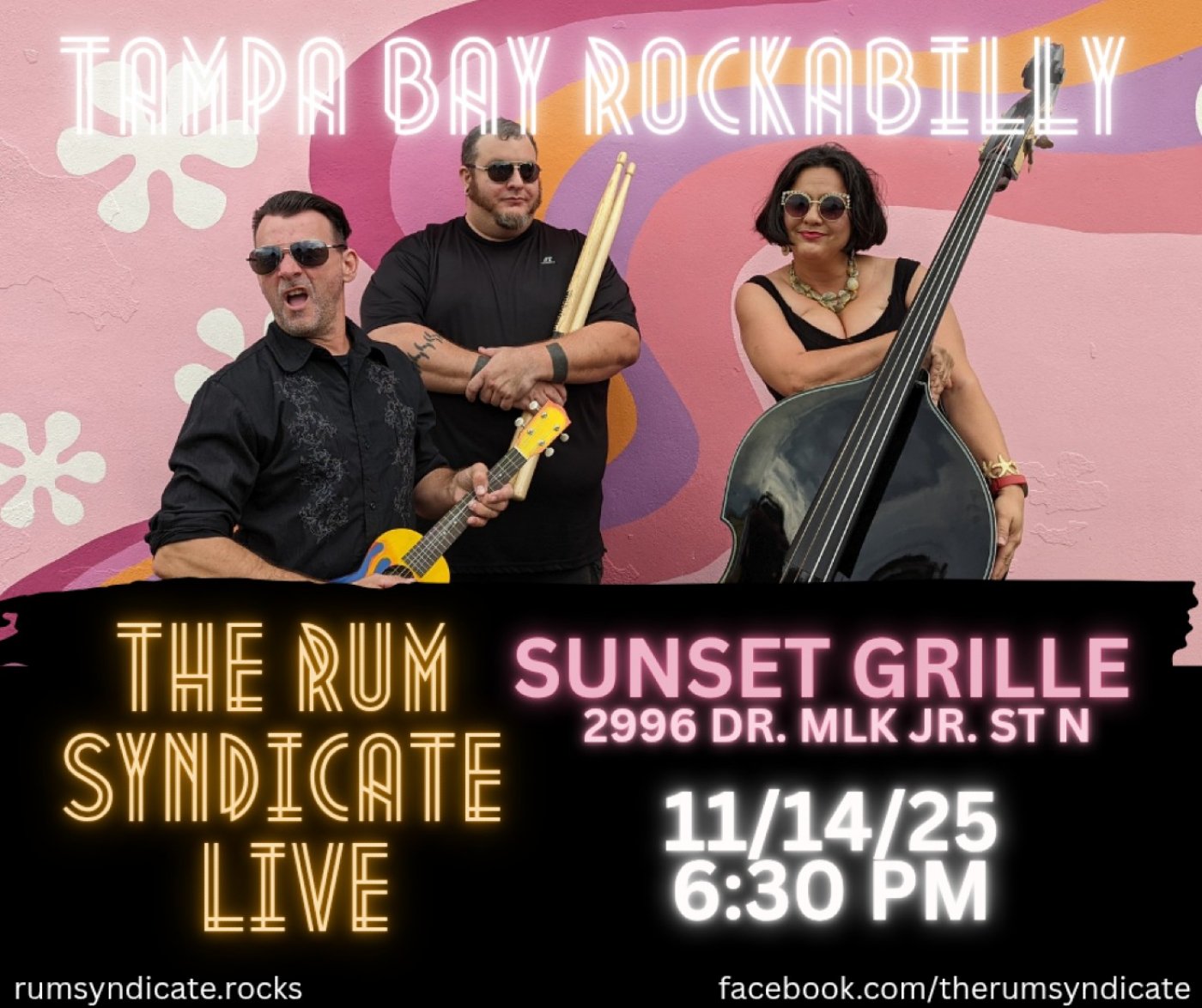 The Rum Syndicate LIVE at Sunset Grille