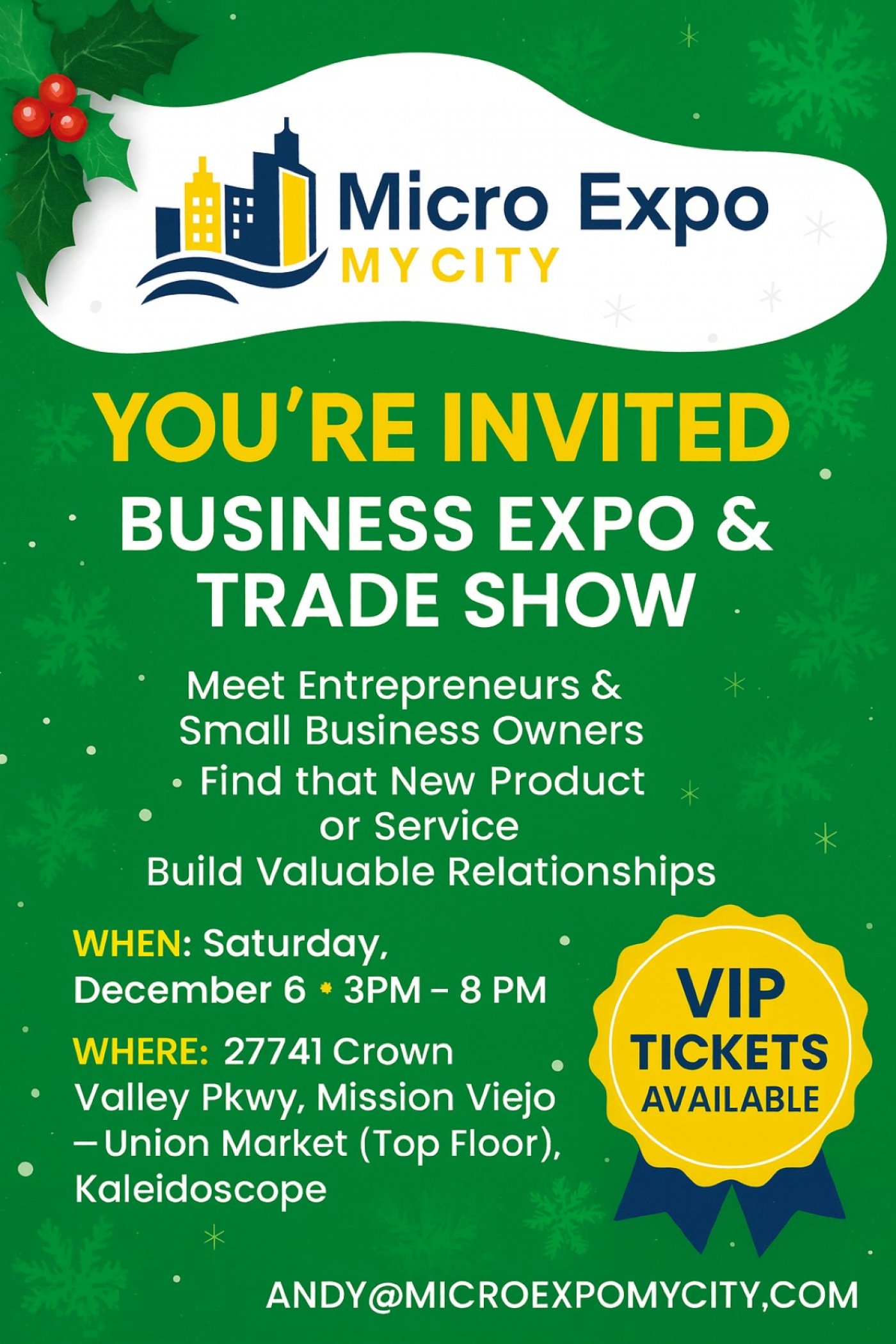 MICRO EXPO MY CITY - BUSINESS EXPO & TRADE SHOW