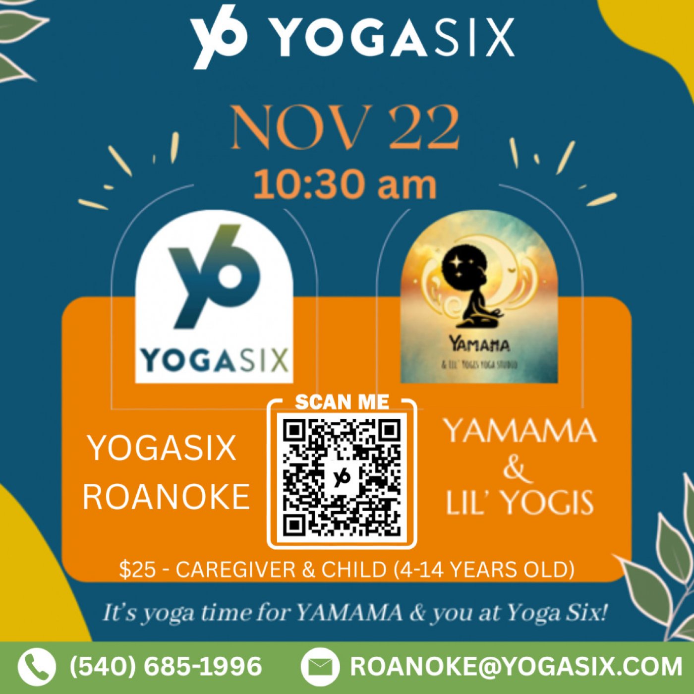 YogaSix Roanoke & YAMAMA