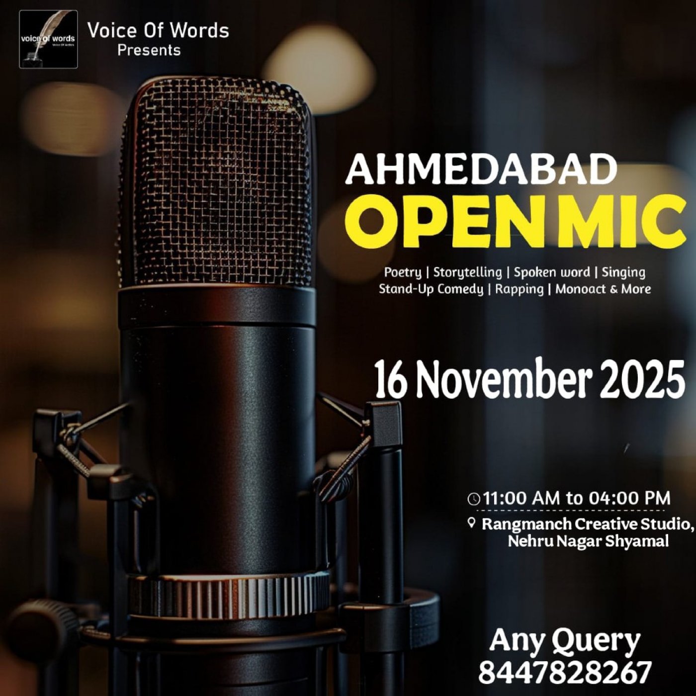 Ahmedabad Open Mic