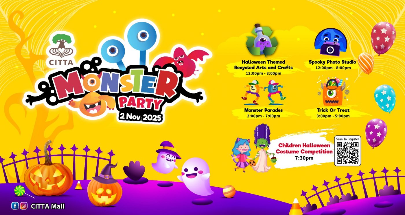 CITTA Mall Monster Party