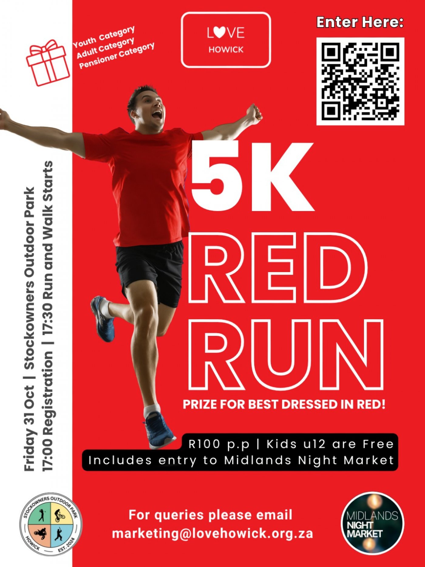 5k Red Run