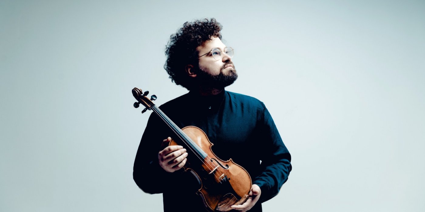 Jonian Ilias Kadesha violin and Noam Greenberg piano - Brahms, Mozart and Suk