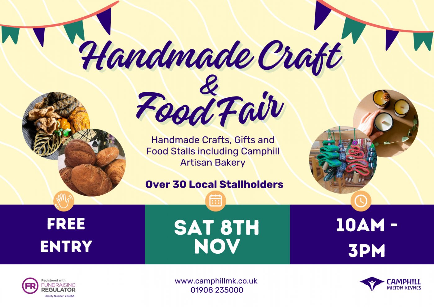 Camphill MK Handmade Craft & Food Fair Returns on Saturday, 8th November 2025