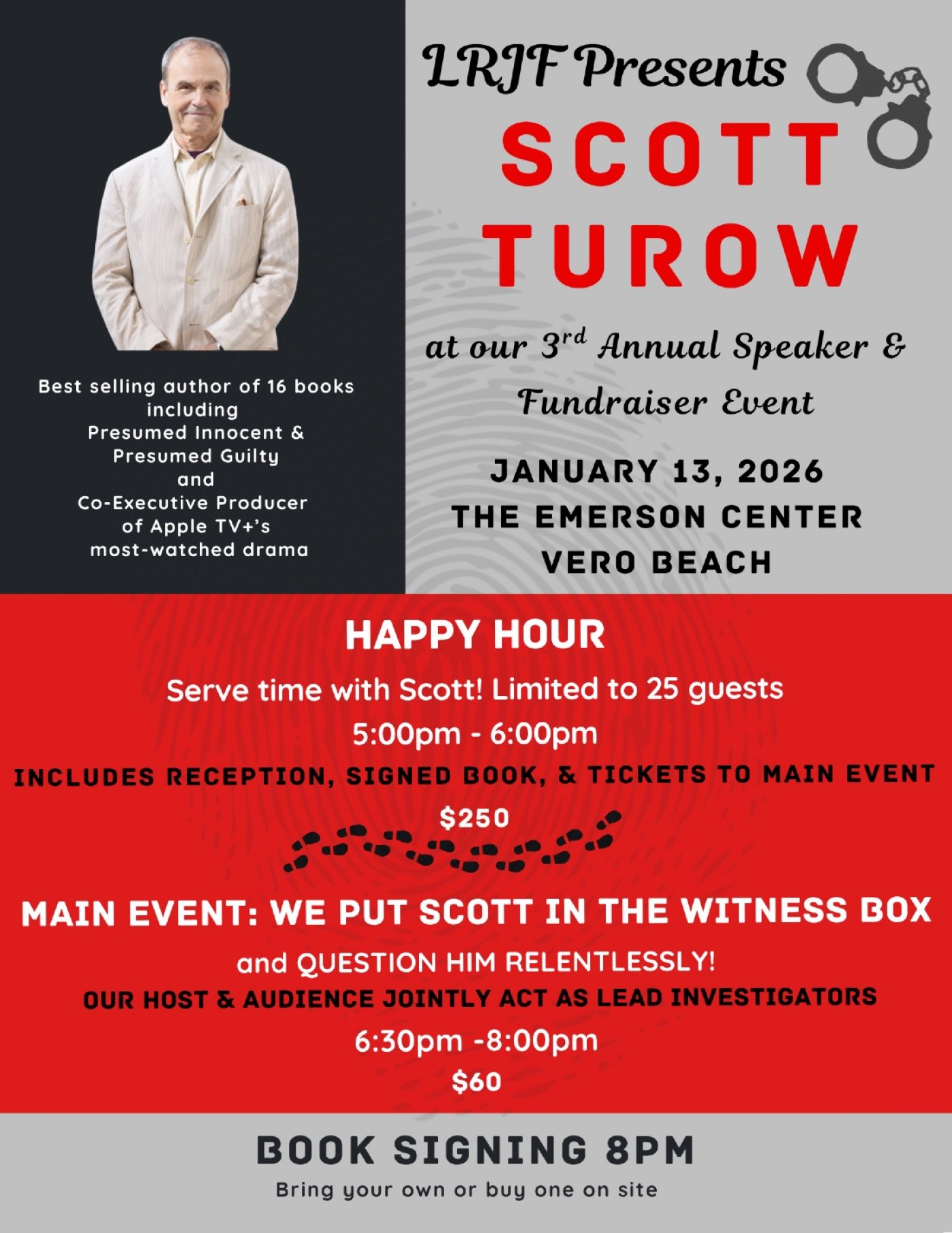 An Evening with Scott Turow