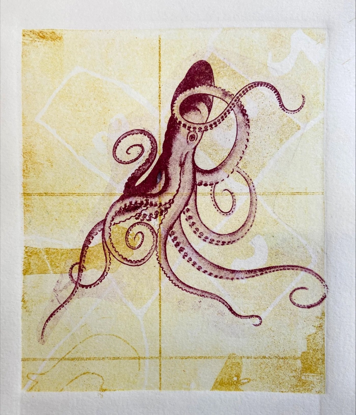 Plantryk med xerolitografi - grafisk tryk