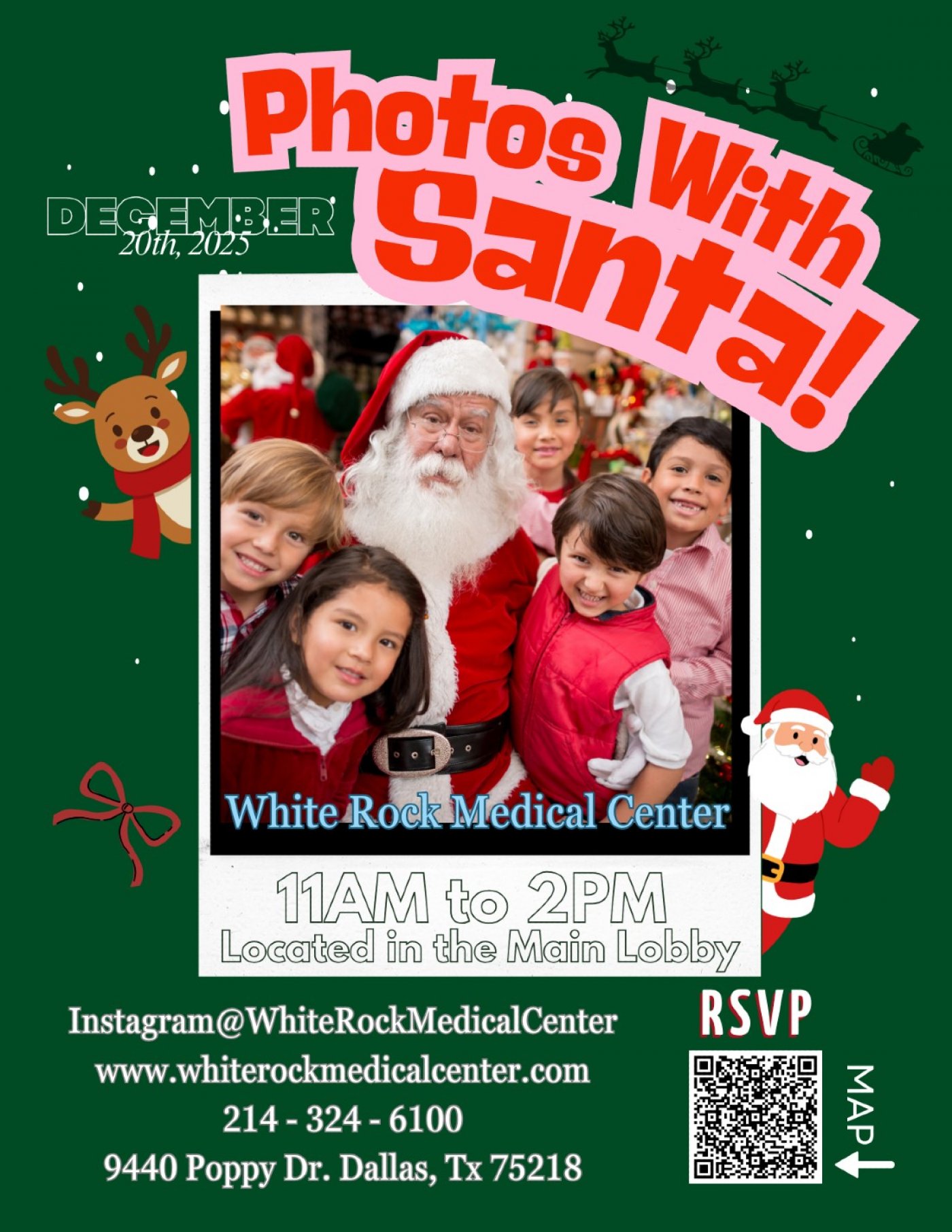 Photos With Santa - Free Event @ WRMC