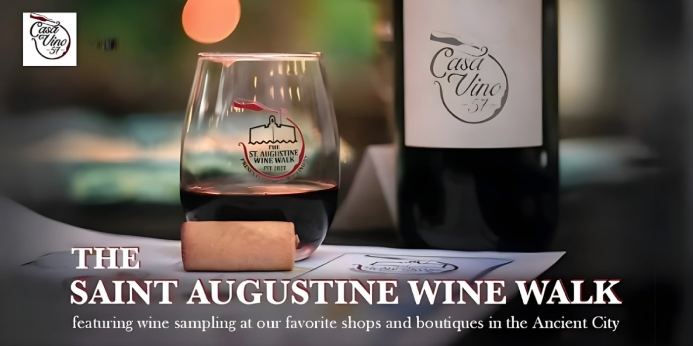 The Saint Augustine Wine Walk \u2022 December 2025