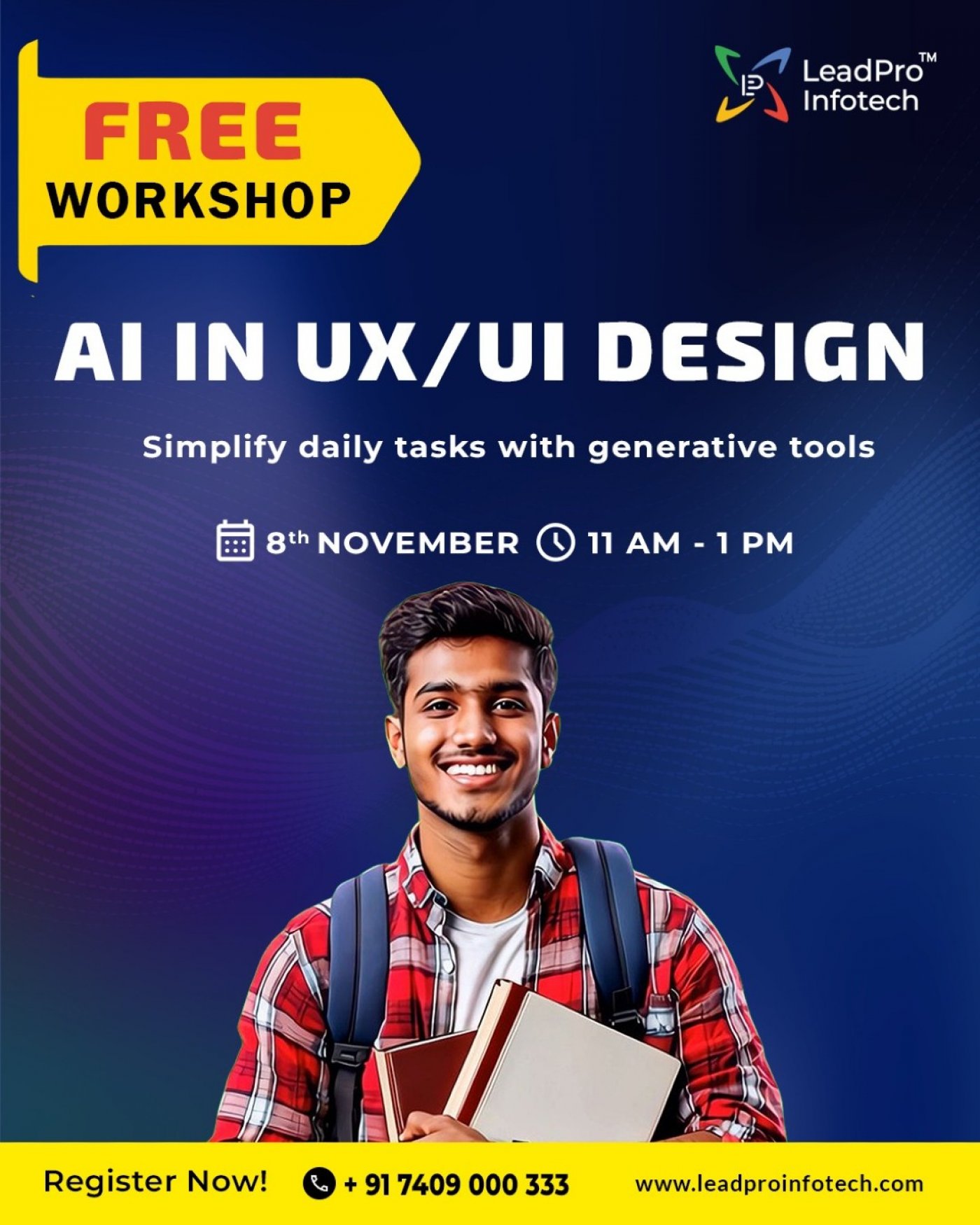 AI IN UI UX DESIGN - Free Workshop \/ Bootcamp \/ Seminar