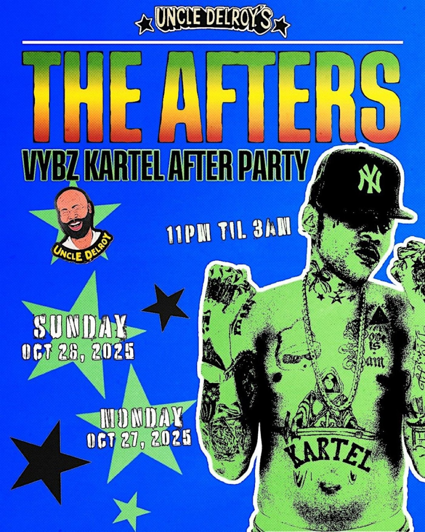 The Afters: Vybz Kartel After Party (SUNDAY)