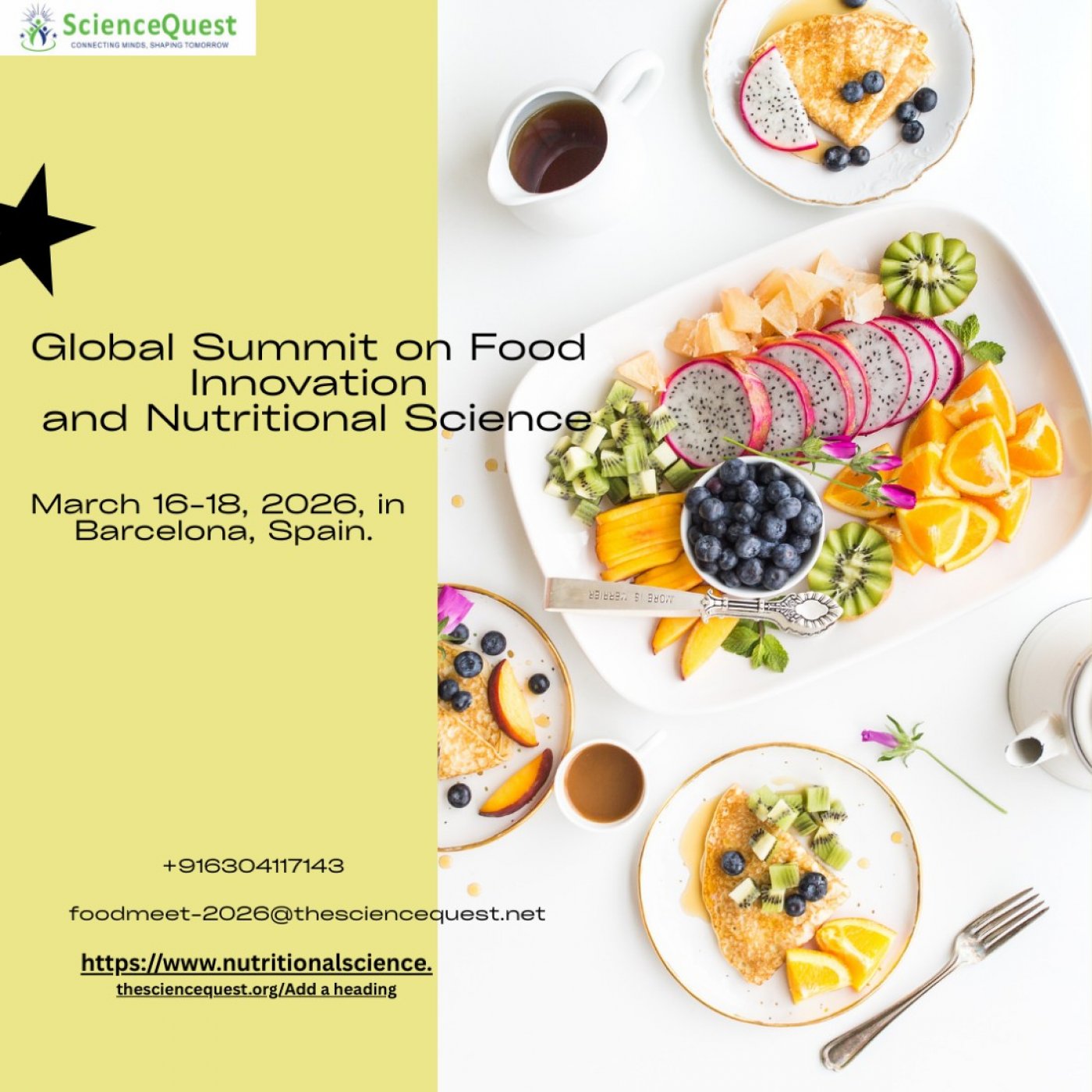 Global Summit on Food Innovation and Nutritional Science