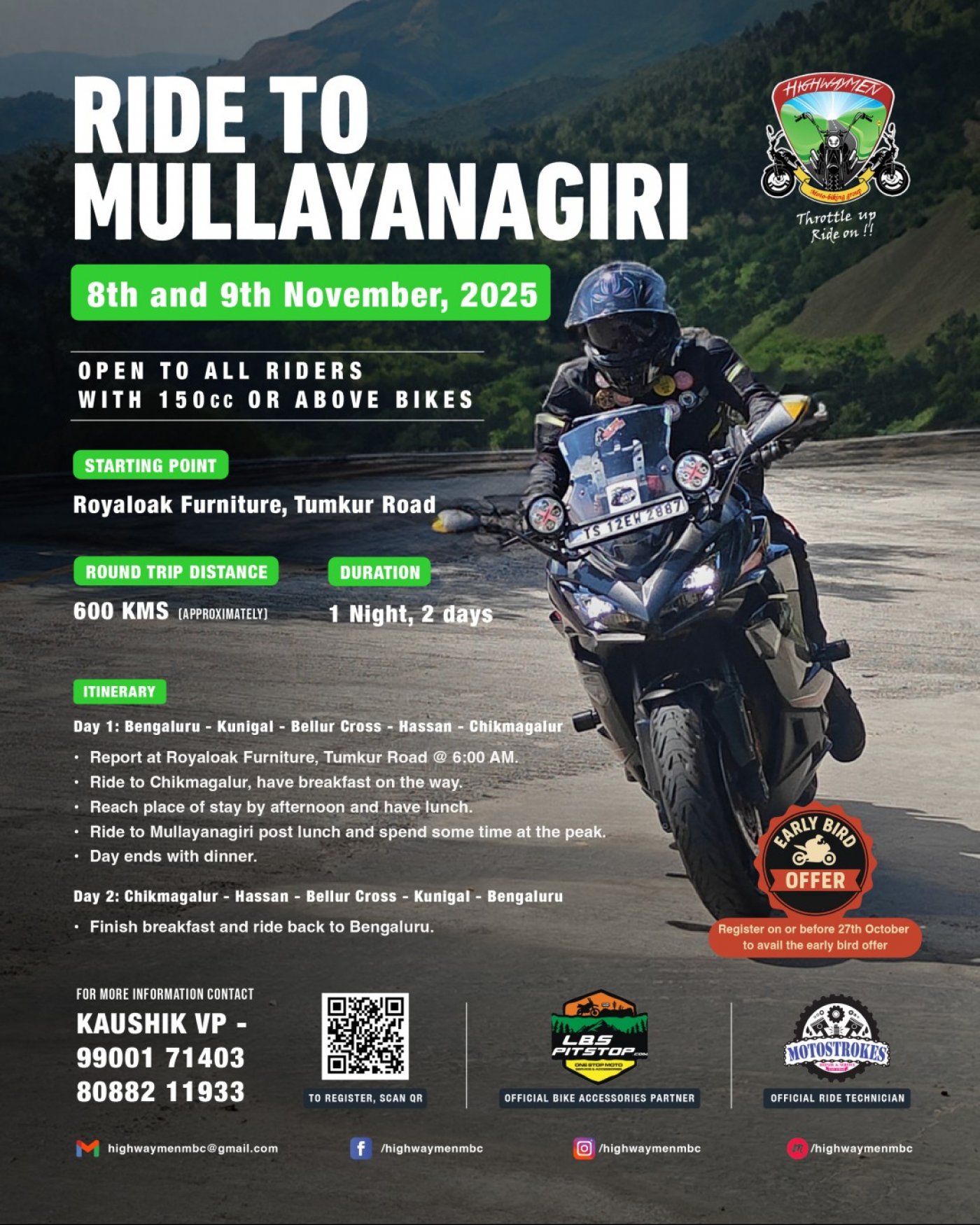 Ride to Mullayanagiri