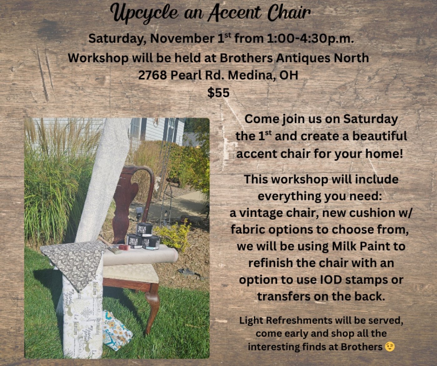 Upcycle an Accent Chair