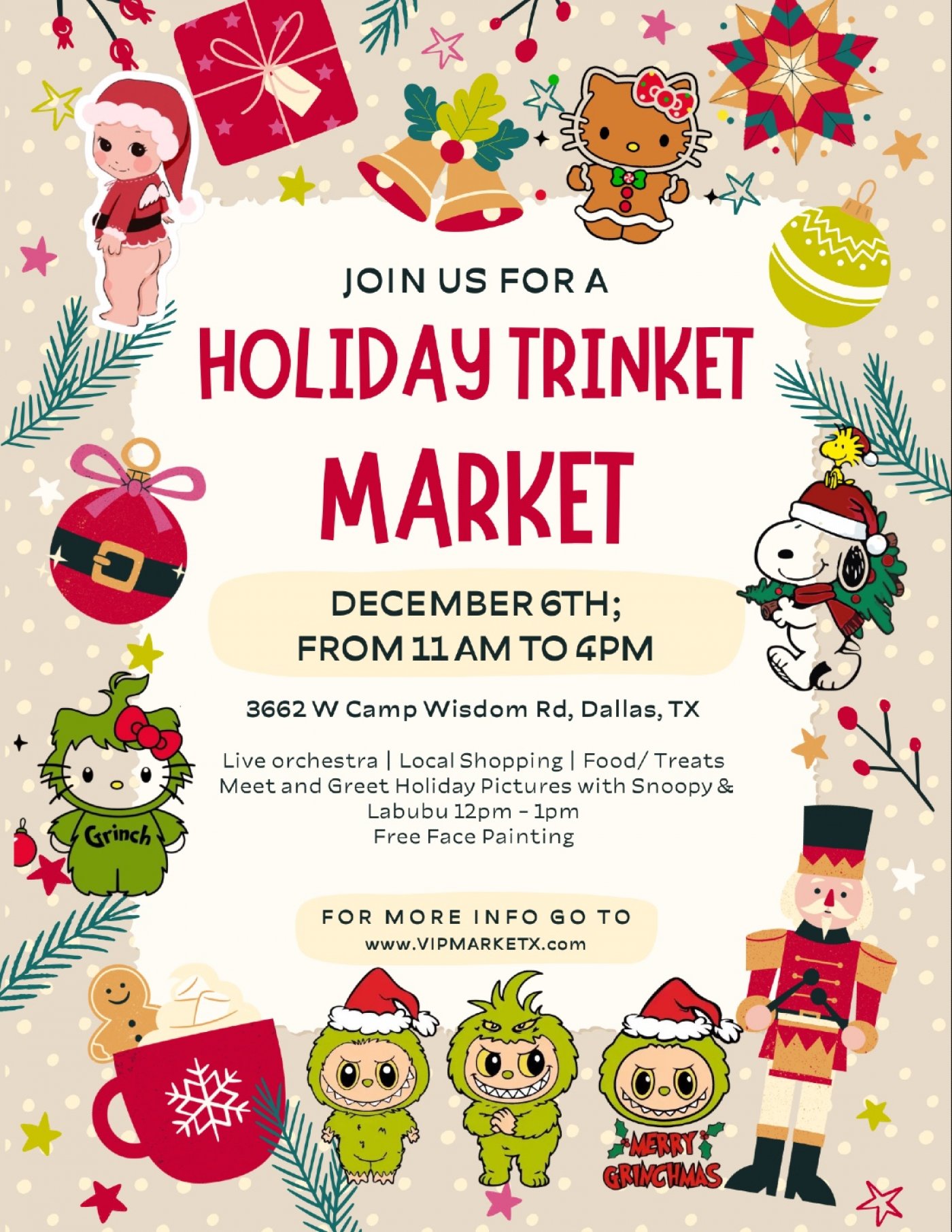 HOLIDAY TRINKET MARKET