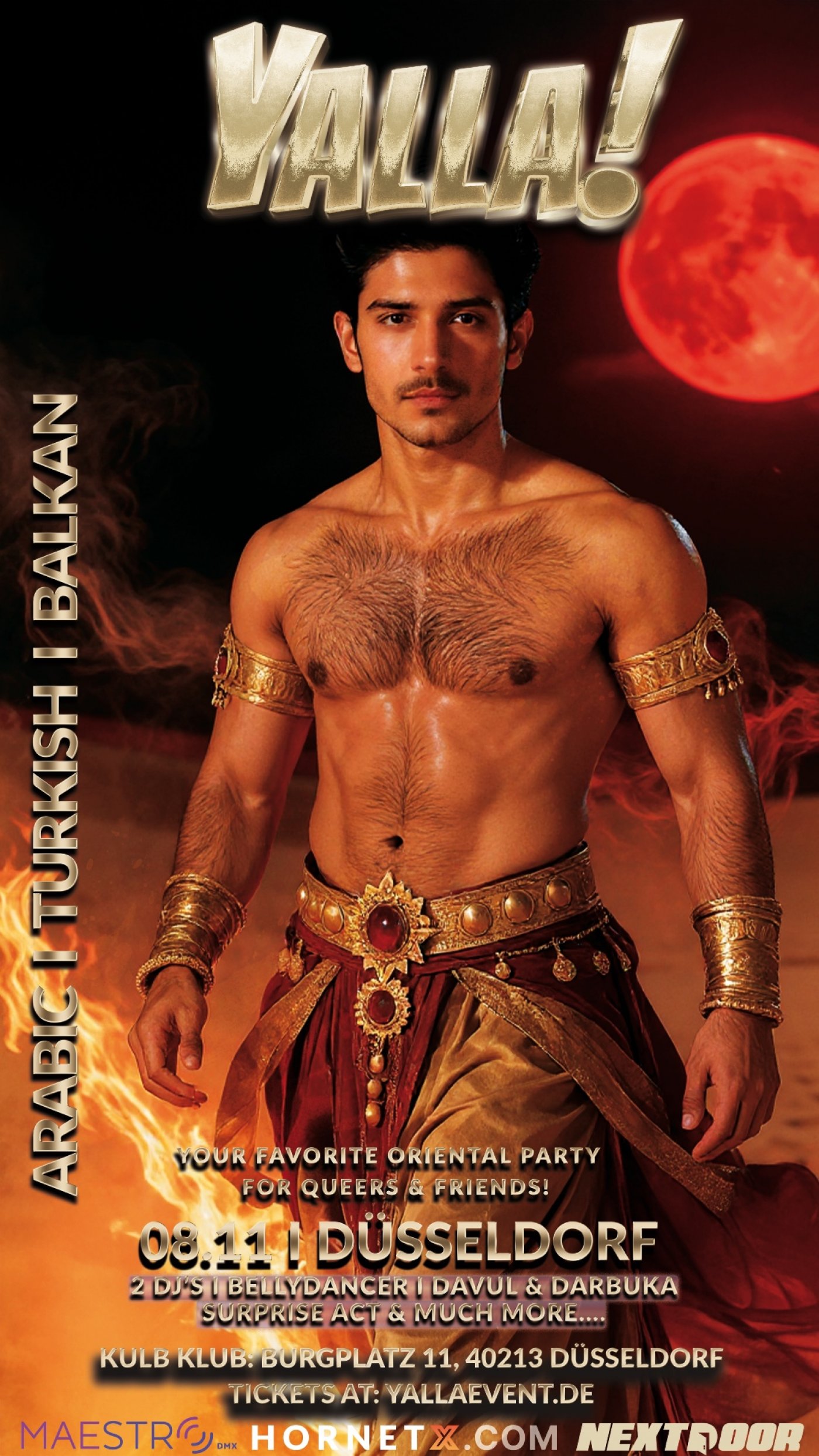 YALLA D\u00fcsseldorf Von NEXTDOOR Germany F