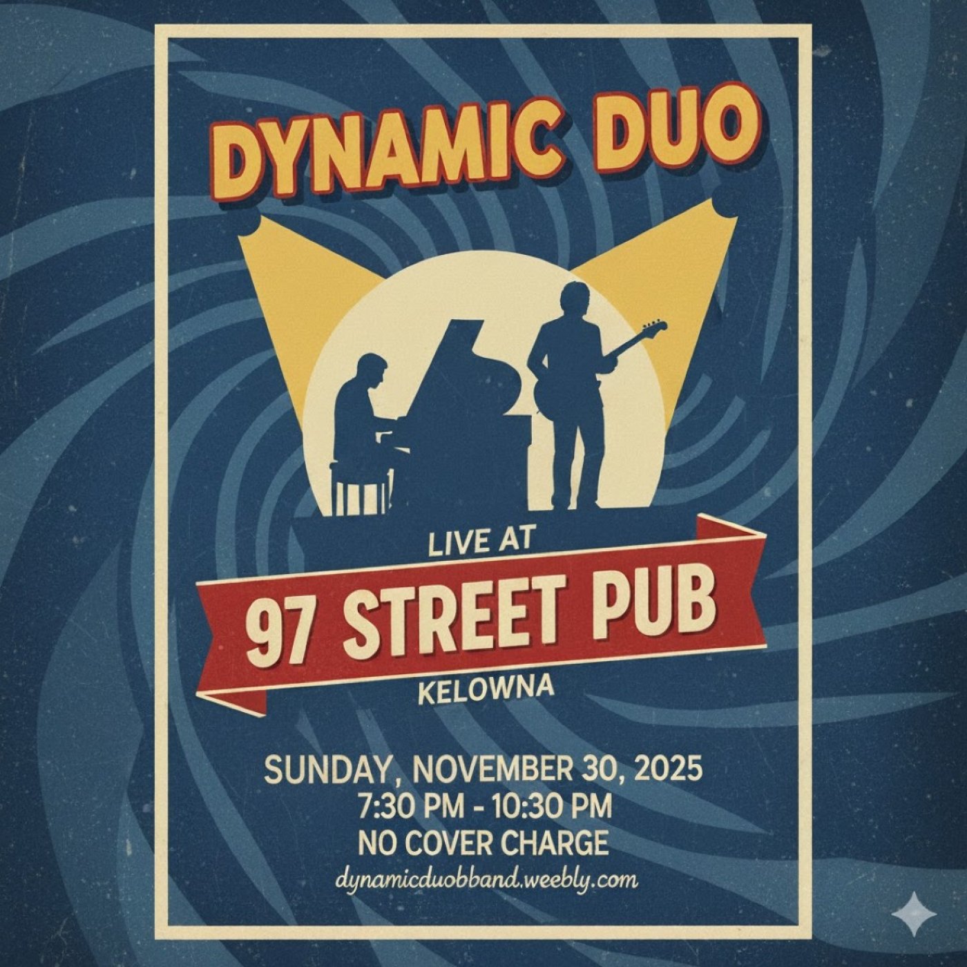 Dynamic Duo - Live Show at 97 Street Pub