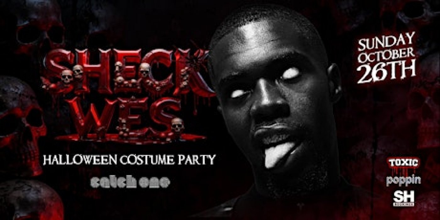 Sheck wes performing live at CatchOne LA- Sunday,October 25th.
