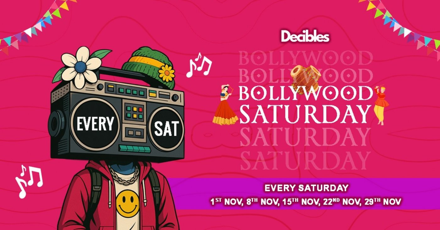 BOLLYWOOD SATURDAY NIGHT at Decibles Nightclub, Melbourne