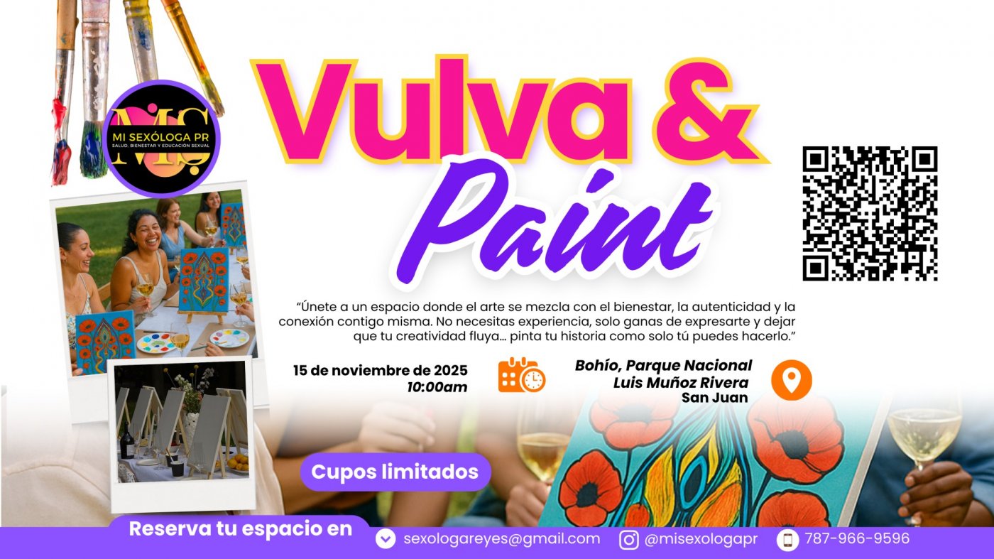 VULVA & PAINT \u2014 Un encuentro \u00edntimo para crear y conectar
