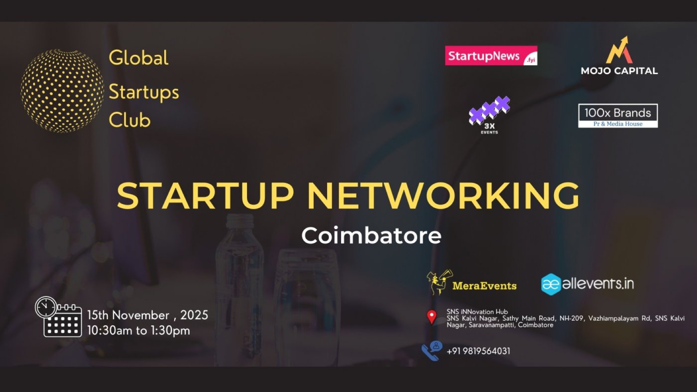 GLOBAL STARTUPS CLUB l STARTUP NETWORKING Coimbatore 2025