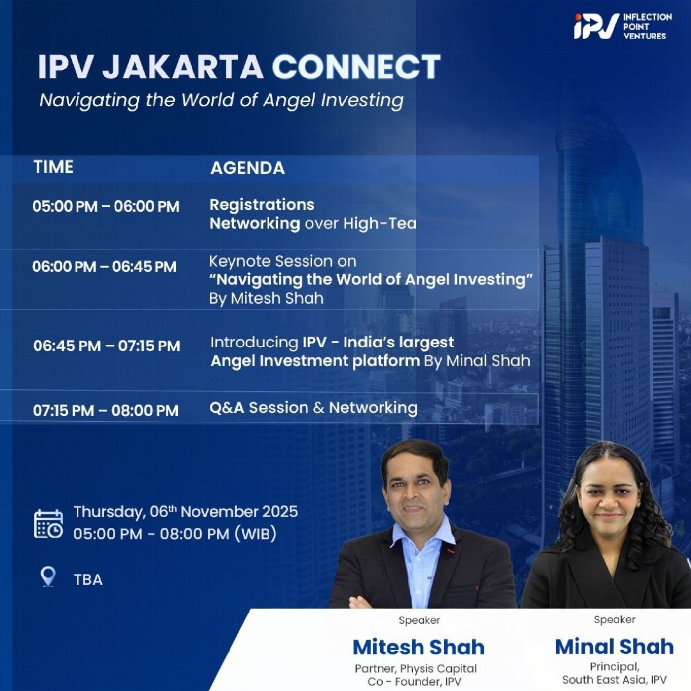IPV Jakarta Connect \u2013 Navigating the World of Angel Investing