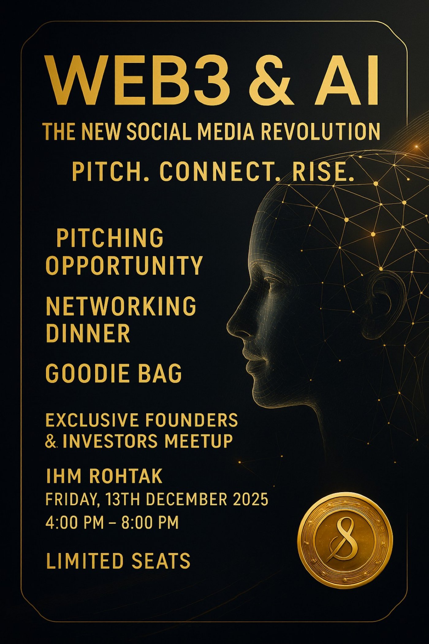Web3 & AI: The New Social Media Revolution  Exclusive Founders & Investors Meetup \u2014 Rohtak Edition