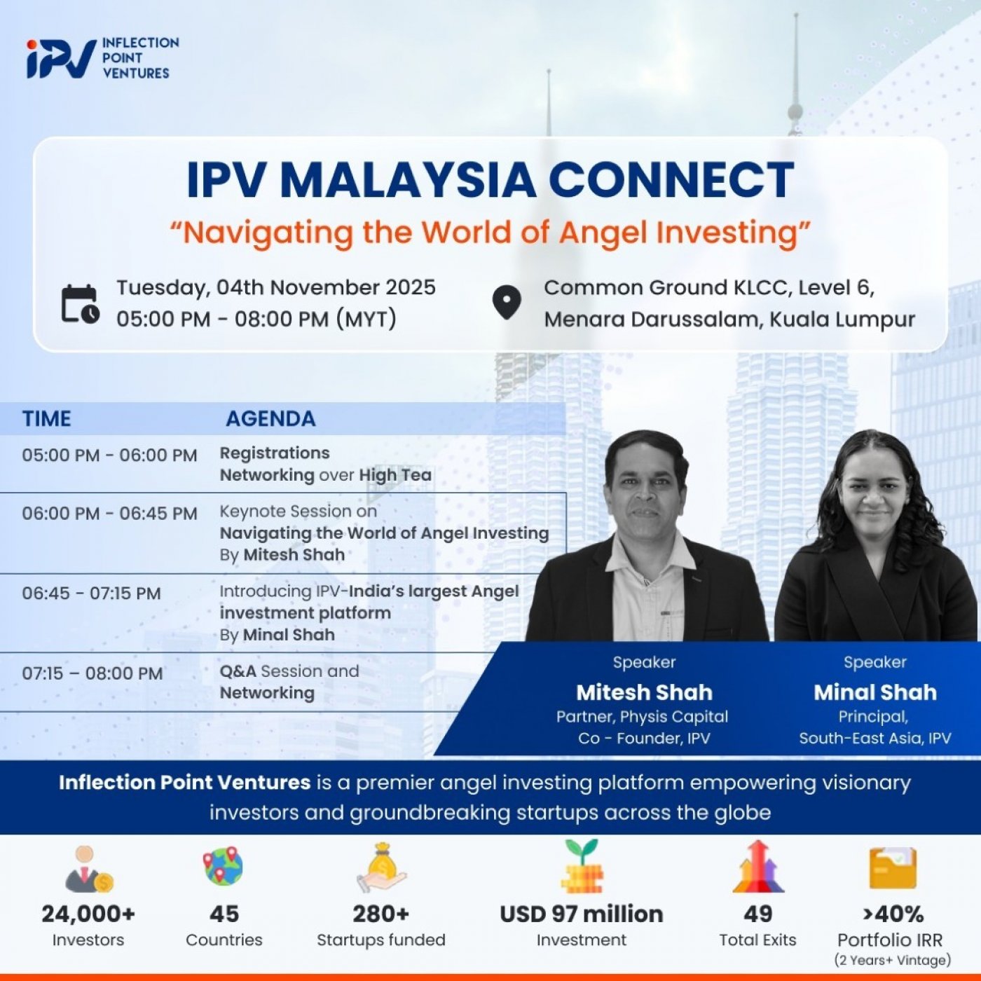 IPV Malaysia Connect \u2013 Navigating Angel Investing