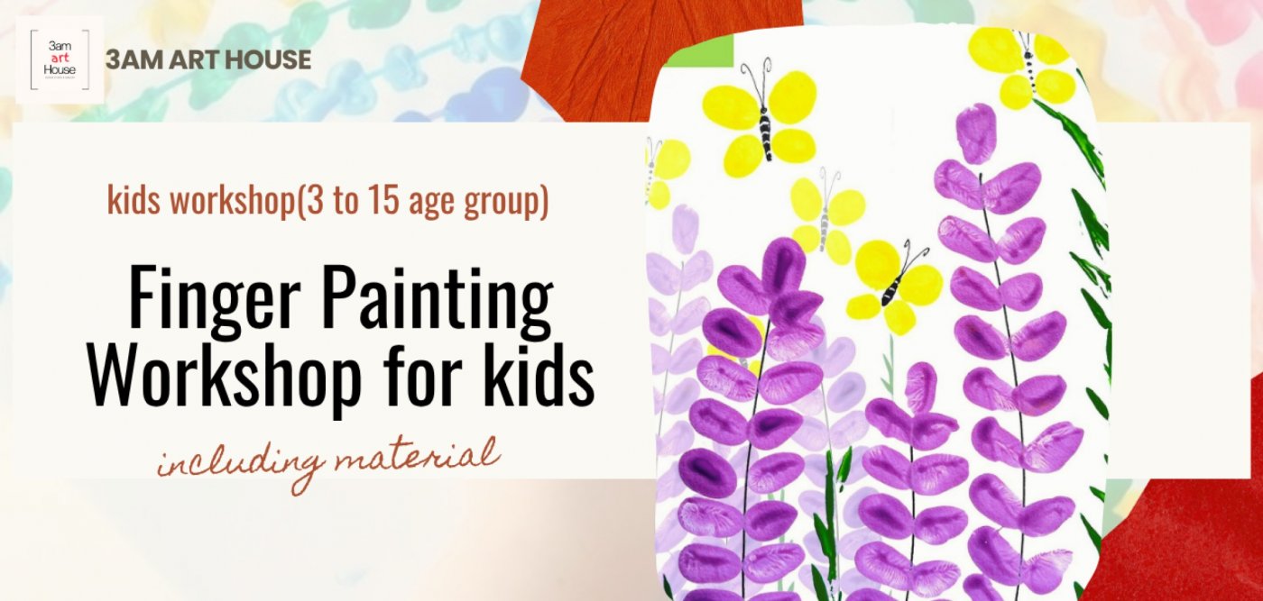 Finger Painting Workshop For Kids