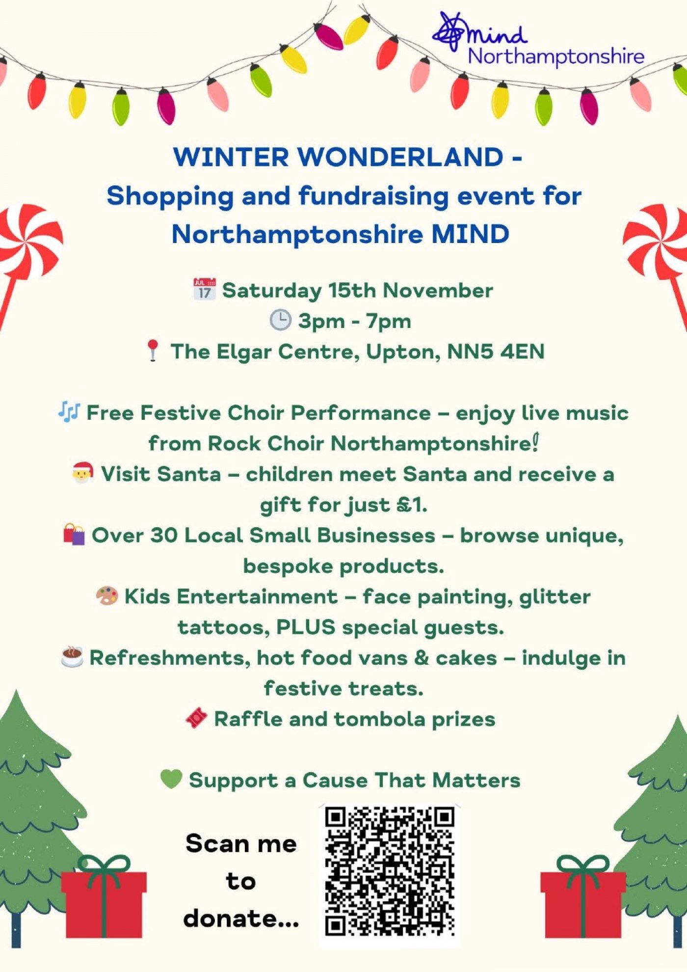 Winter Wonderland Fundraising Event for Northamptonshire MIND