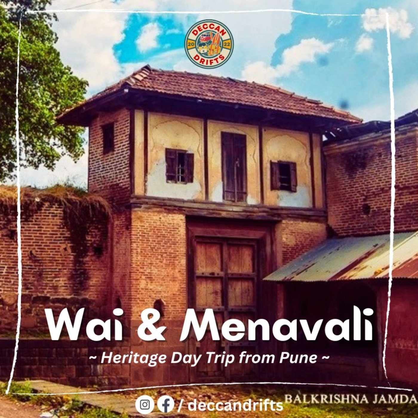 Wai & Menawali - heritage day trip from Pune by Deccan Drifts