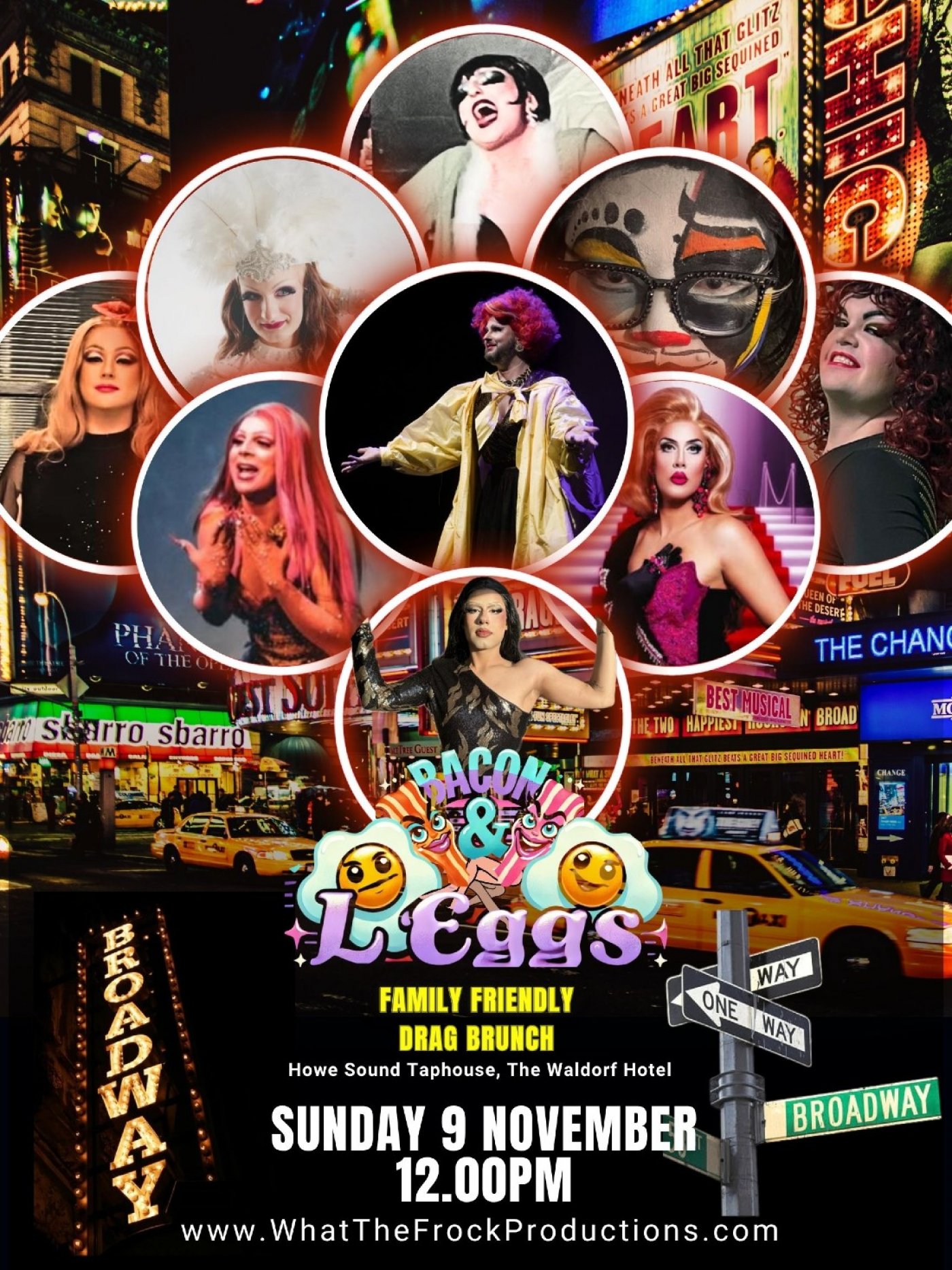 Bacon & L'eggs All-Ages Drag Brunch - Broadway Edition