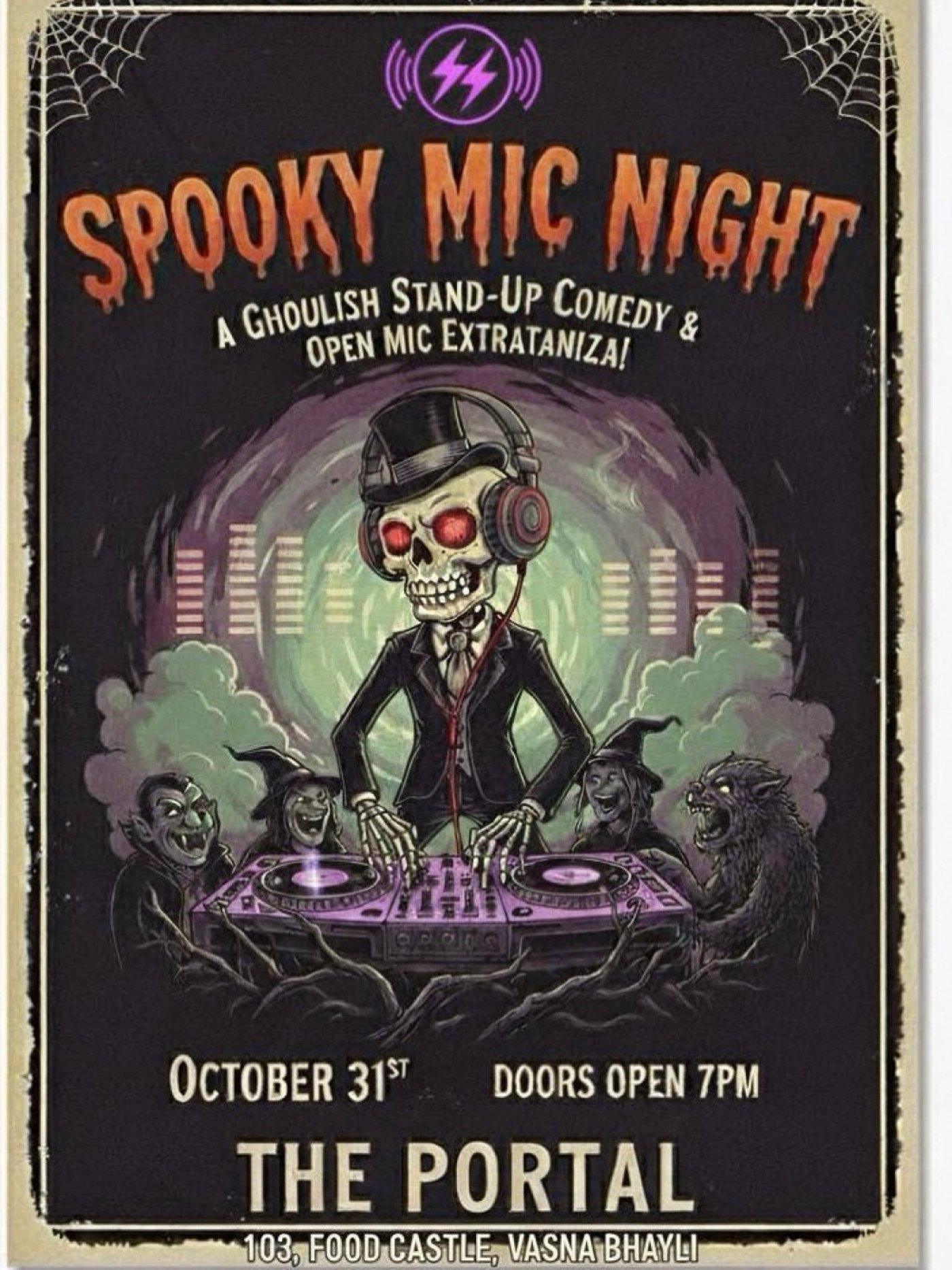 The Spooky Mic Night