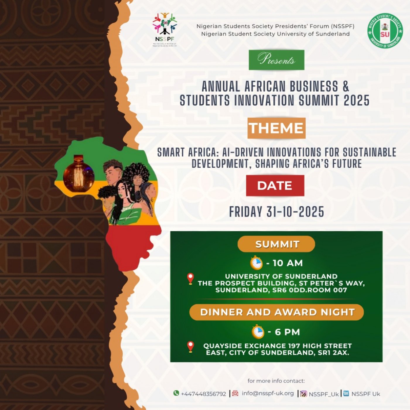AFRICAN BUSINESS & STUDENTS INNOVATION SUMMIT 2025