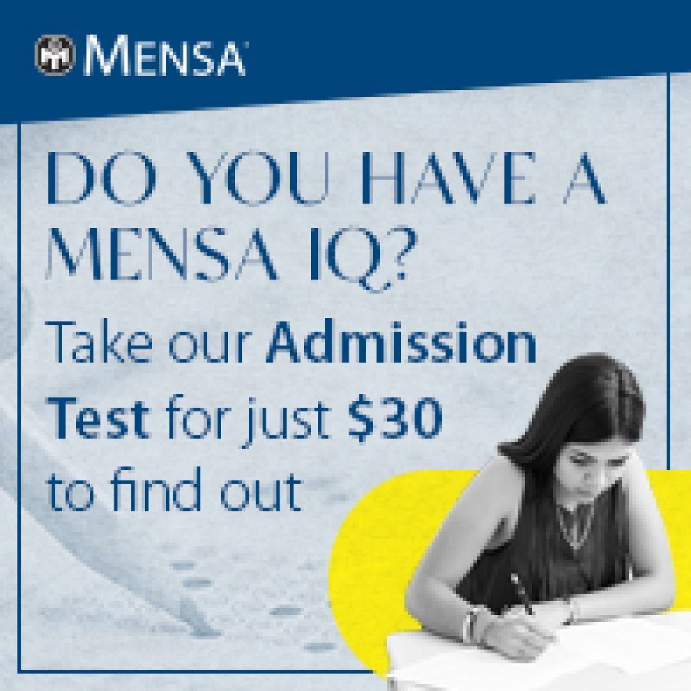 Columbia River Mensa Testing