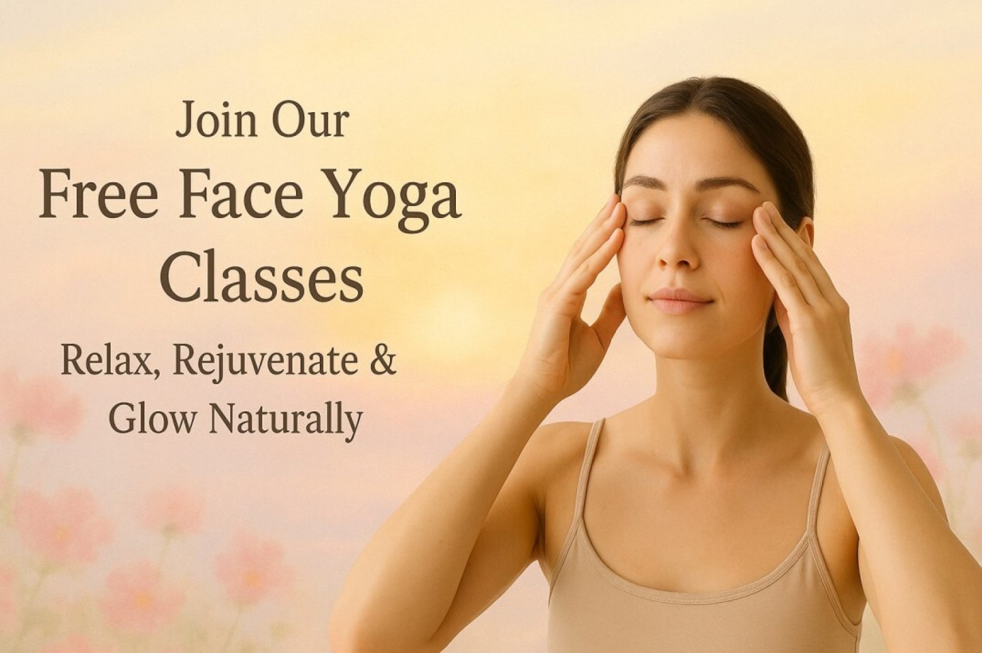 Daily Free Face Yoga Class \u2014 Relax, Rejuvenate & Glow Naturally