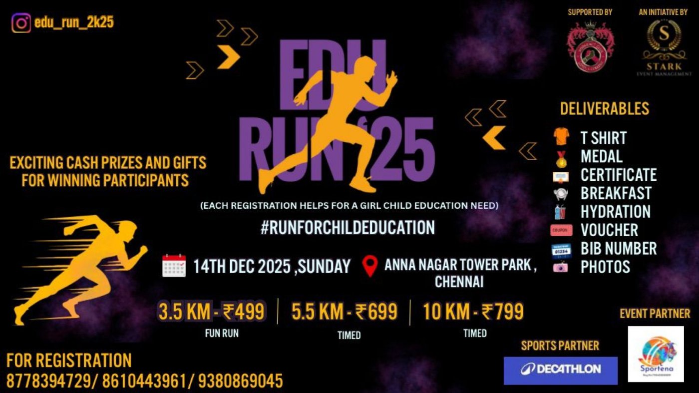 EDU RUN - RUN FOR CHILD EDUCATION