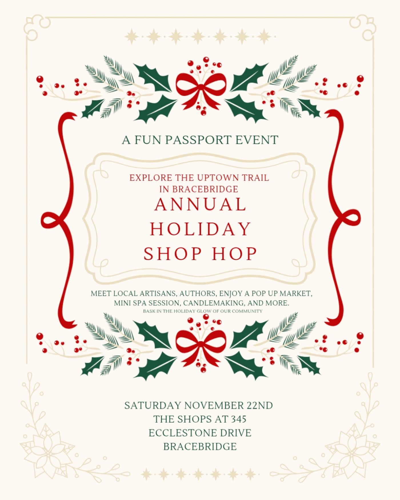 Holiday Shop Hop