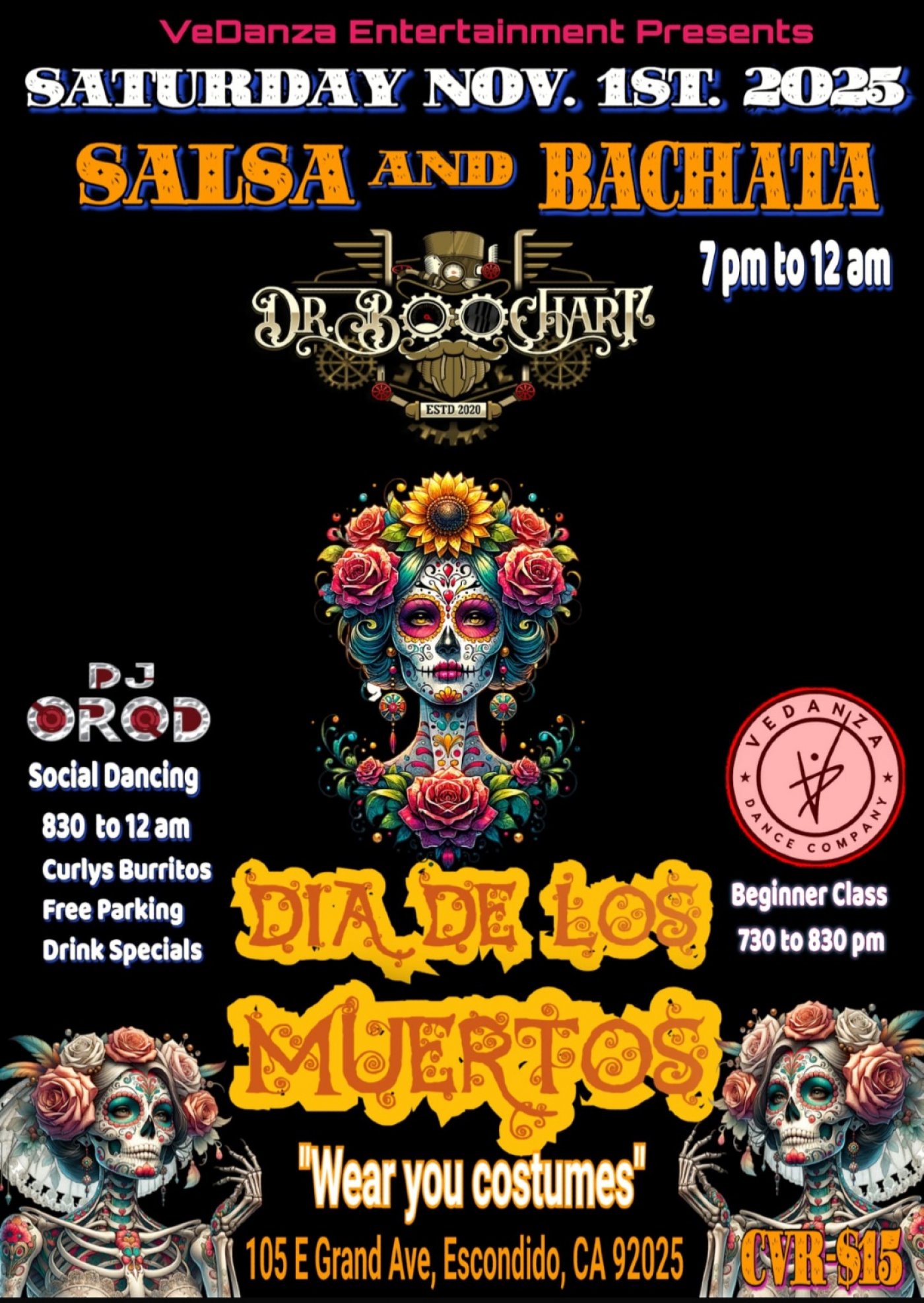 Salsa Bachata Dancing in Escondido