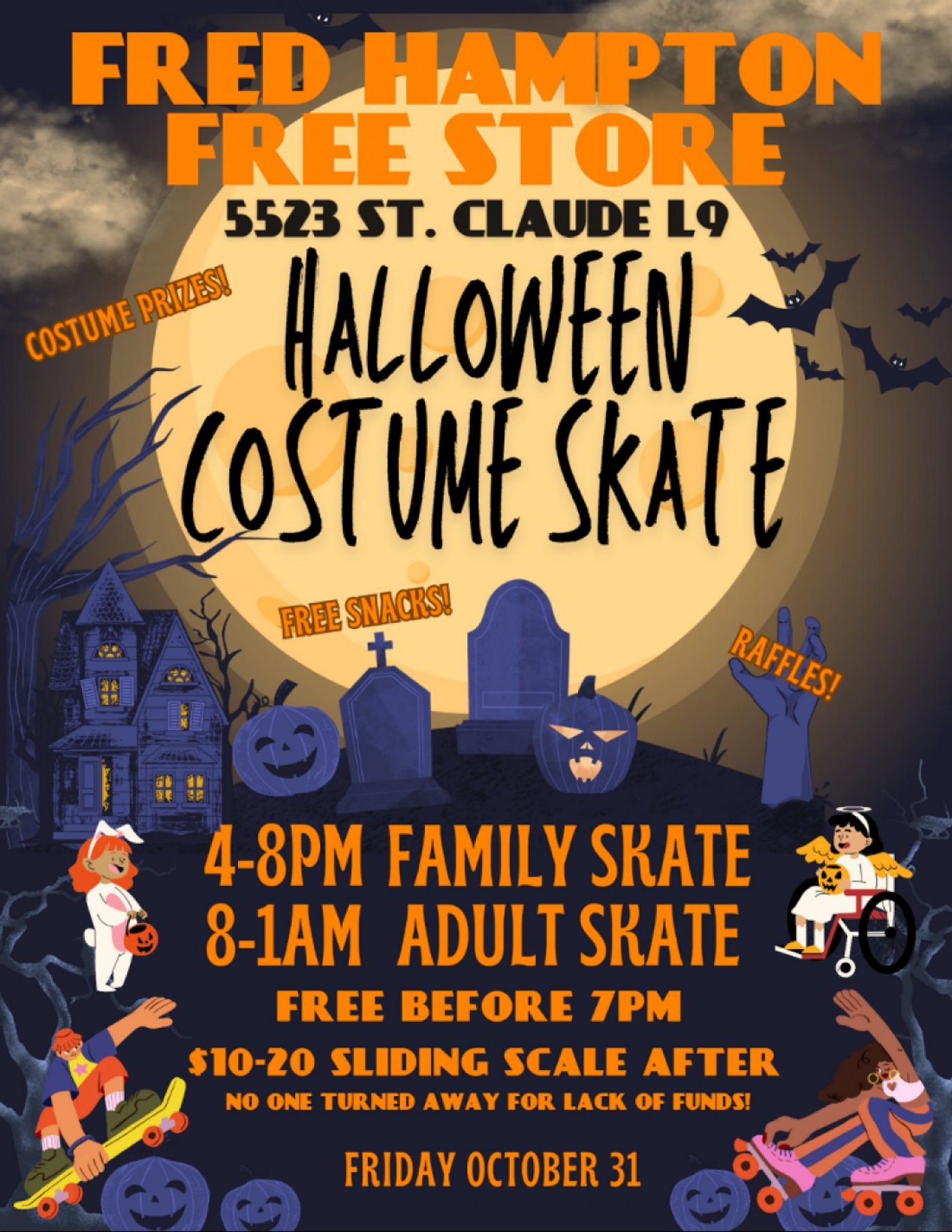 Halloween Skate Night