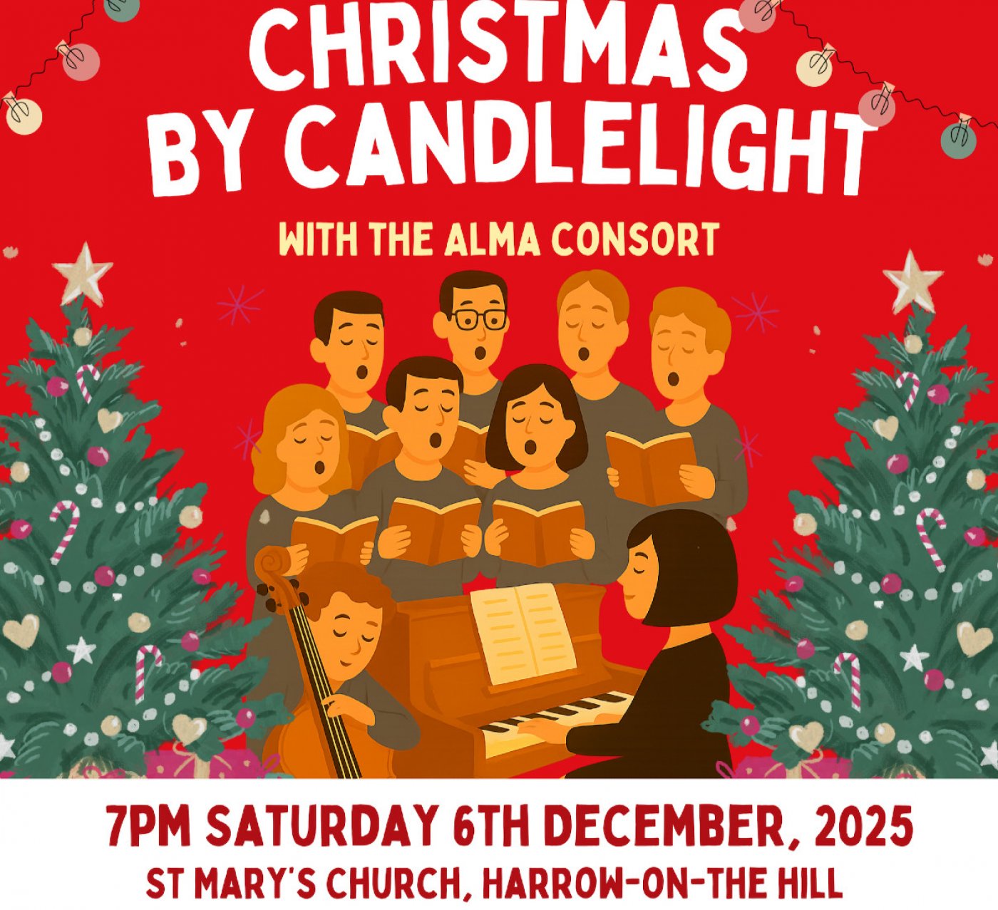 Choral Christmas by Candlelight with the Alma Consort