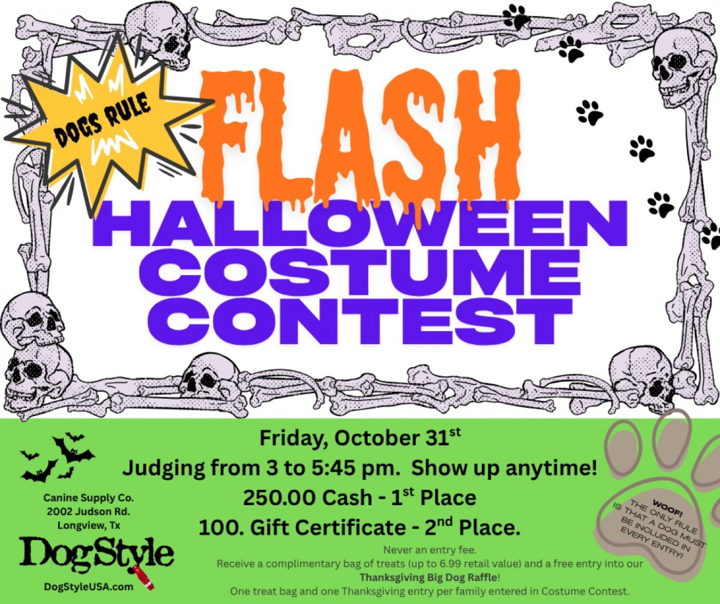 Canine Costume Contest