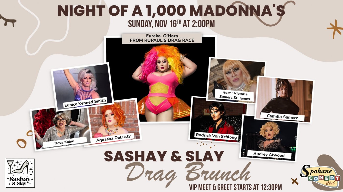 Sashay & Slay Drag Brunch Featuring Eureka O'Hara from RuPaul's Drag Race