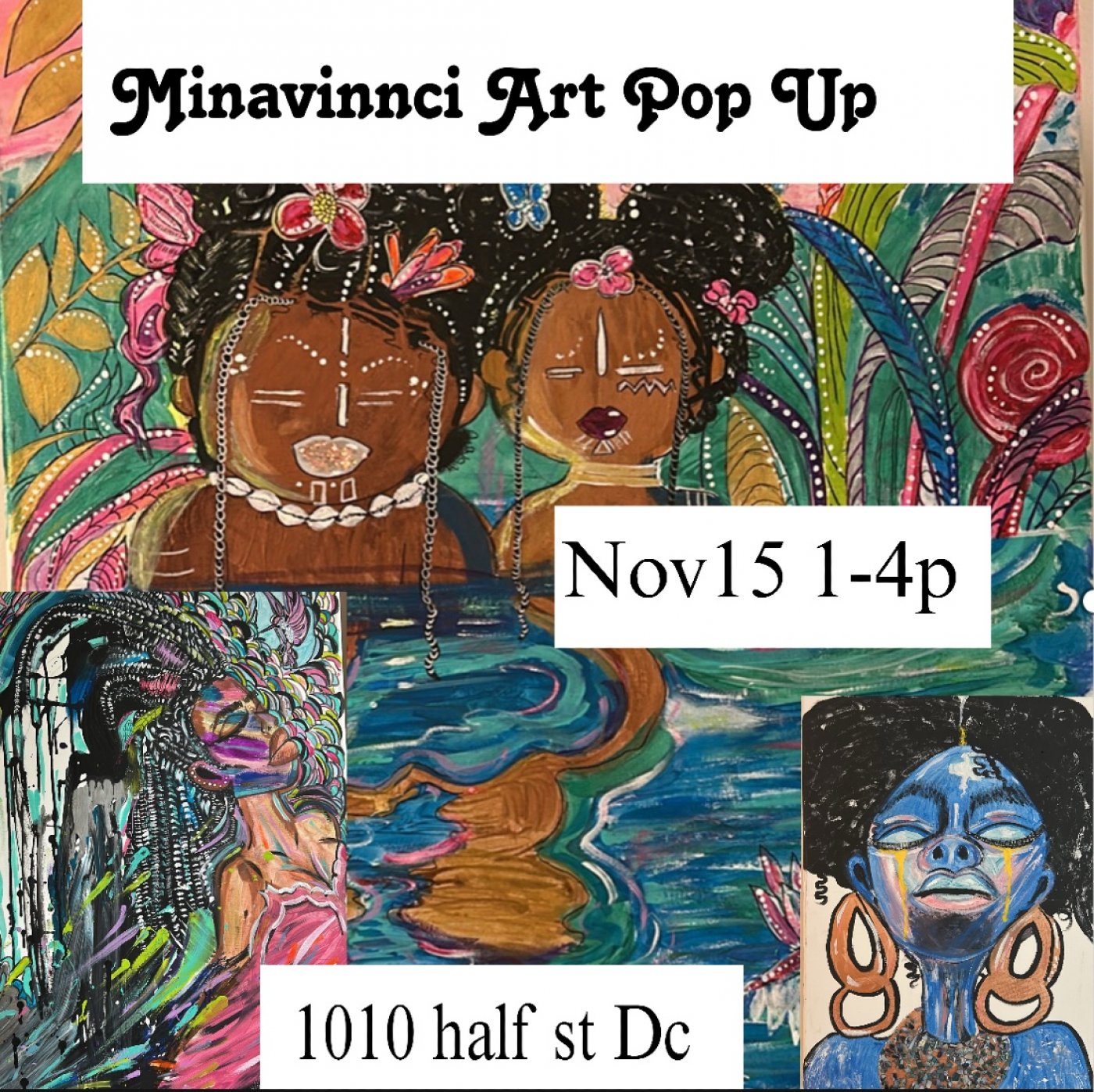 Minavinnci pop up Art Show
