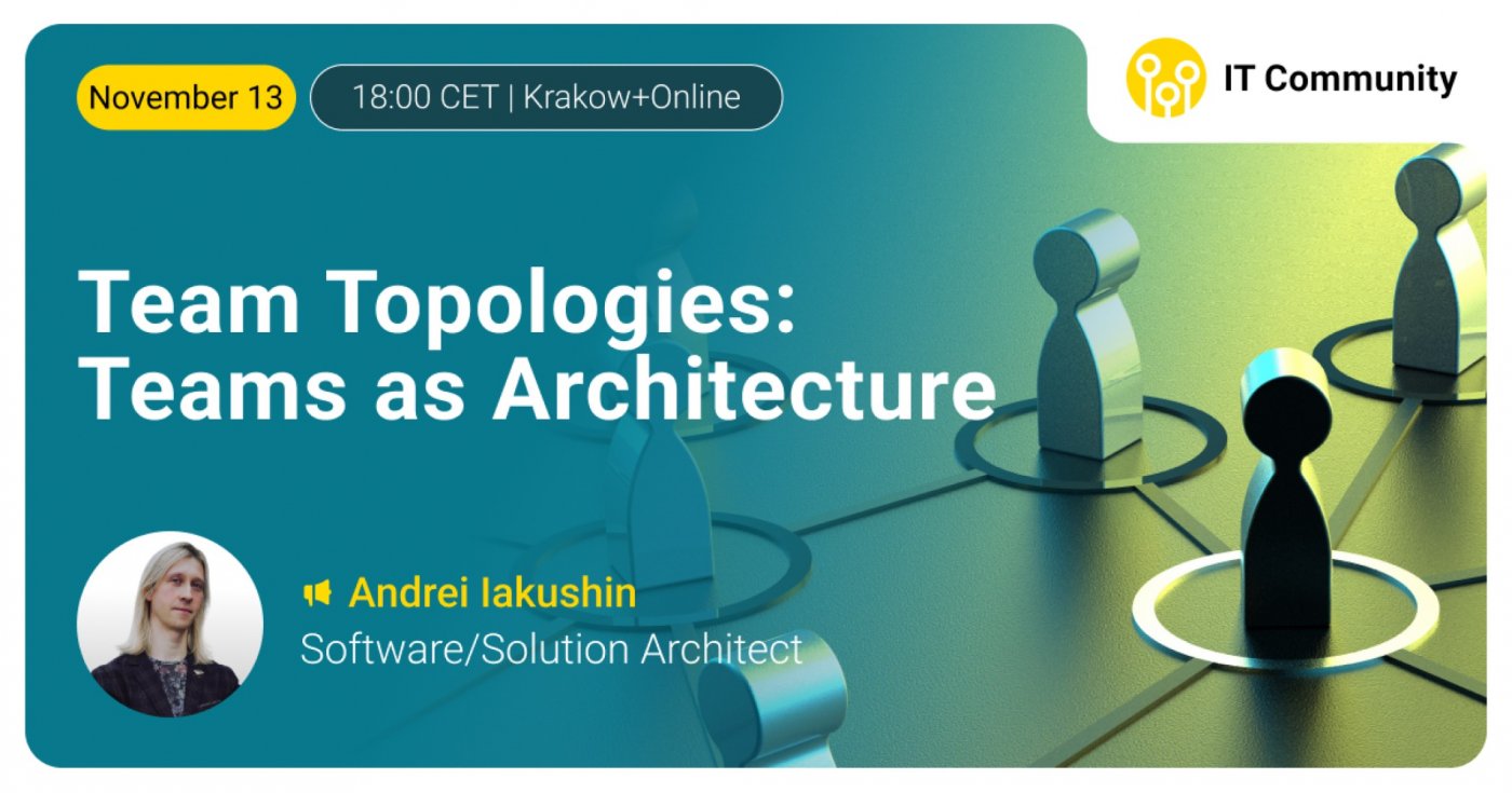 Team Topologies: Teams as Architecture