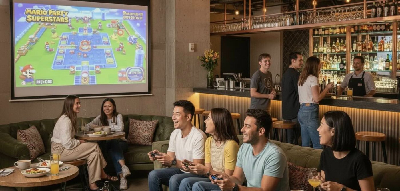 Lets Mario Party Sunday Brunch